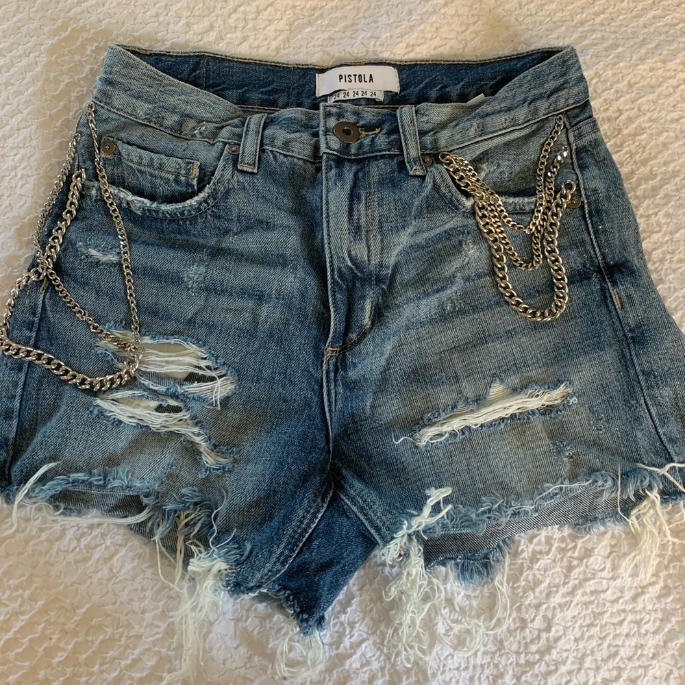 Pistola jean shorts